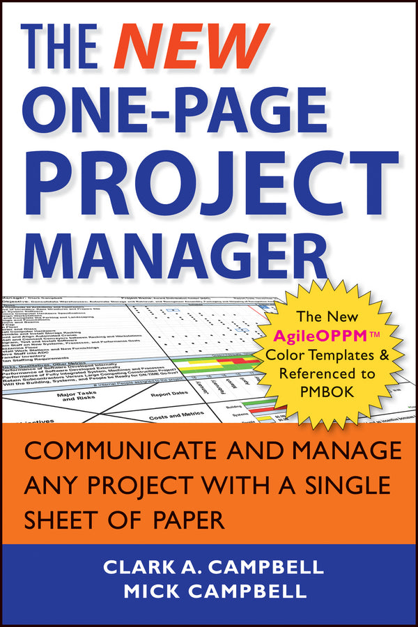 The New One-Page Project Manager | Zookal Textbooks | Zookal Textbooks