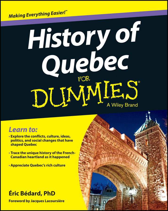History of Quebec For Dummies | Zookal Textbooks | Zookal Textbooks
