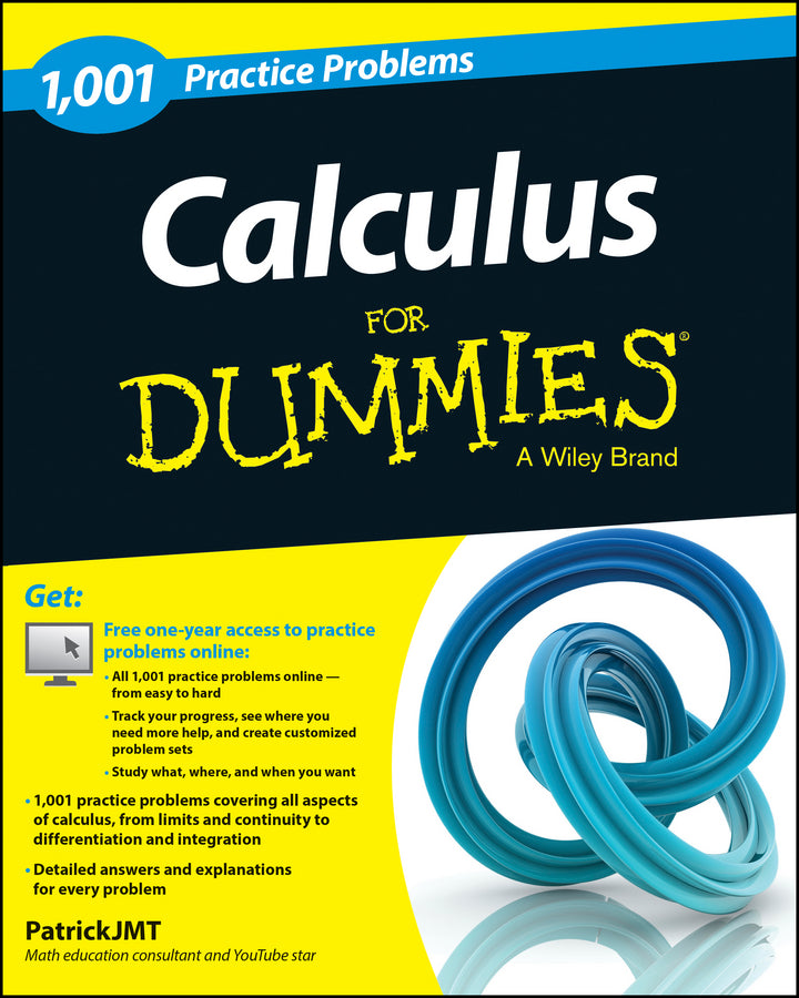 Calculus: 1,001 Practice Problems For Dummies (+ Free Online Practice) | Zookal Textbooks | Zookal Textbooks