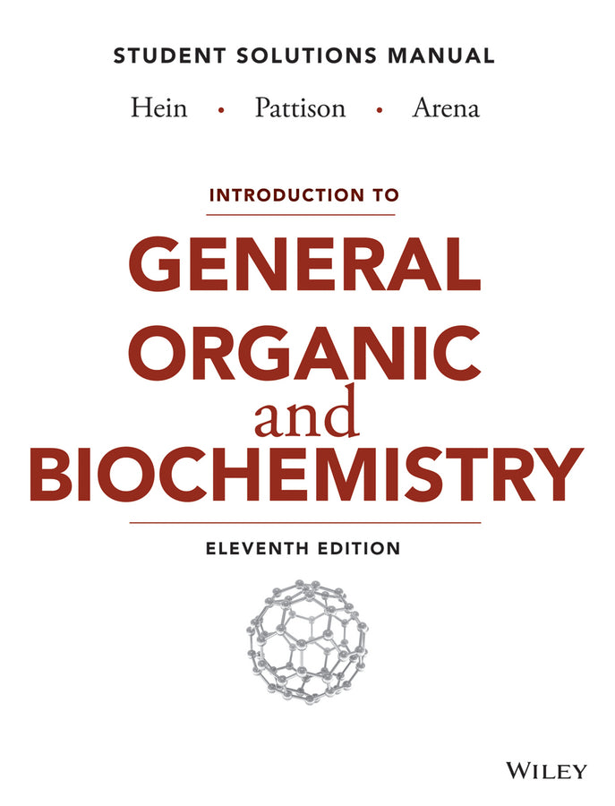 Introduction to General, Organic, and Biochemistry Student Solutions Manual | Zookal Textbooks | Zookal Textbooks