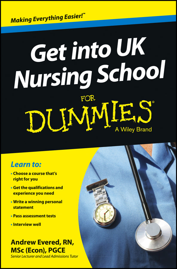 Get into UK Nursing School For Dummies | Zookal Textbooks | Zookal Textbooks