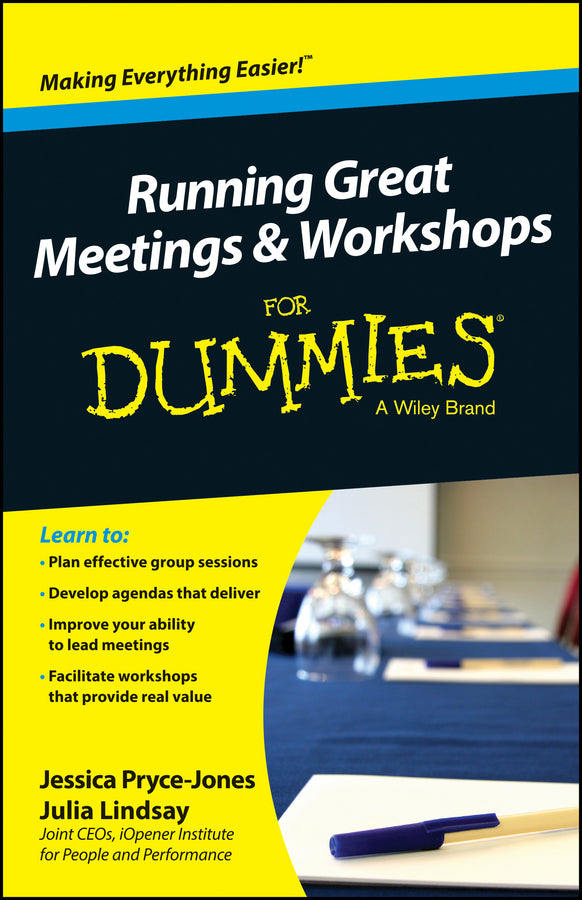 Running Great Meetings and Workshops For Dummies | Zookal Textbooks | Zookal Textbooks