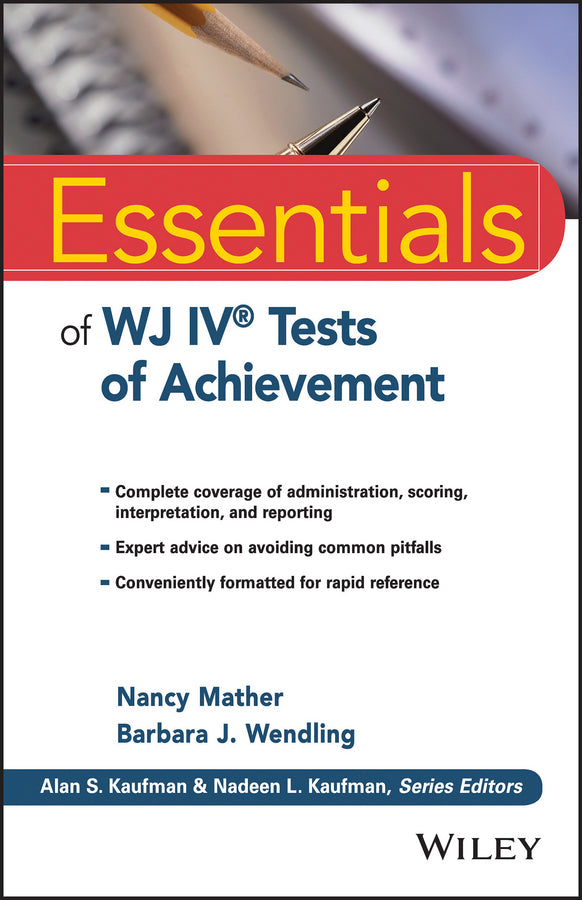 Essentials of WJ IV Tests of Achievement | Zookal Textbooks | Zookal Textbooks