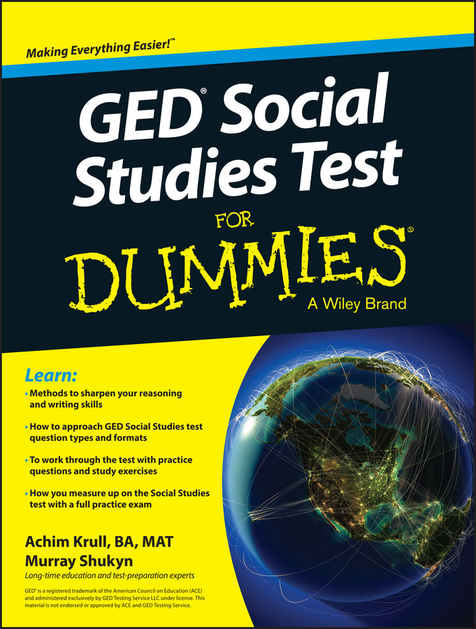 GED Social Studies For Dummies | Zookal Textbooks | Zookal Textbooks