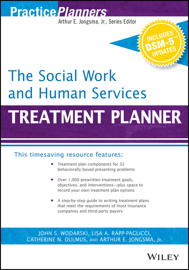 The Social Work and Human Services Treatment Planner, with DSM 5 Updates | Zookal Textbooks | Zookal Textbooks