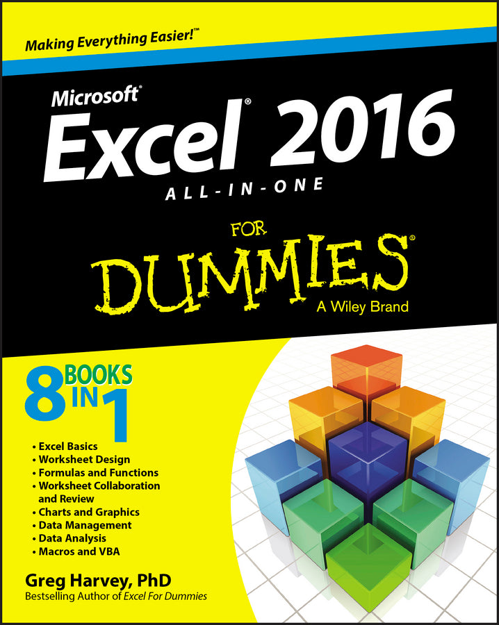 Excel 2016 All-in-One For Dummies | Zookal Textbooks | Zookal Textbooks