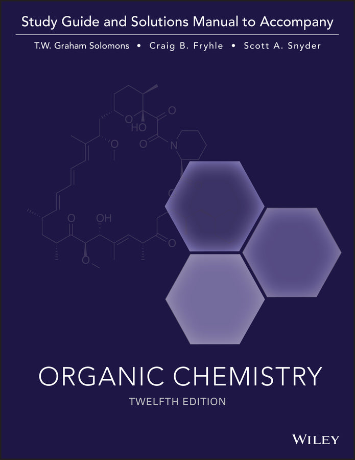 Organic Chemistry, 12e Study Guide & Student Solutions Manual | Zookal Textbooks | Zookal Textbooks
