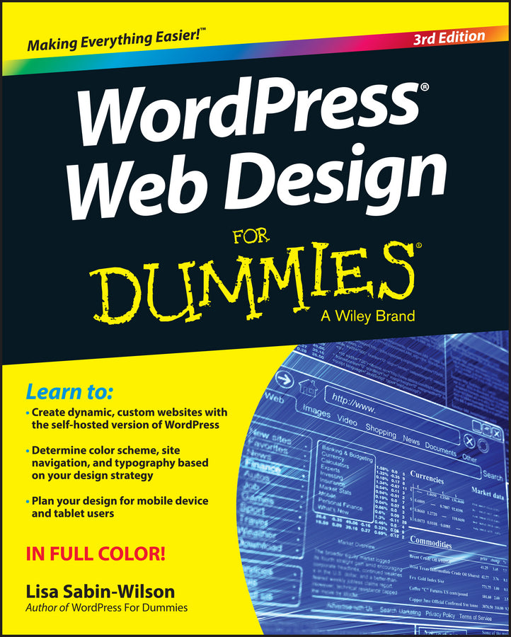 WordPress Web Design For Dummies | Zookal Textbooks | Zookal Textbooks