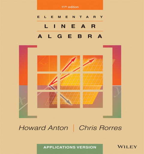 Elementary Linear Algebra: Applications Version | Zookal Textbooks | Zookal Textbooks