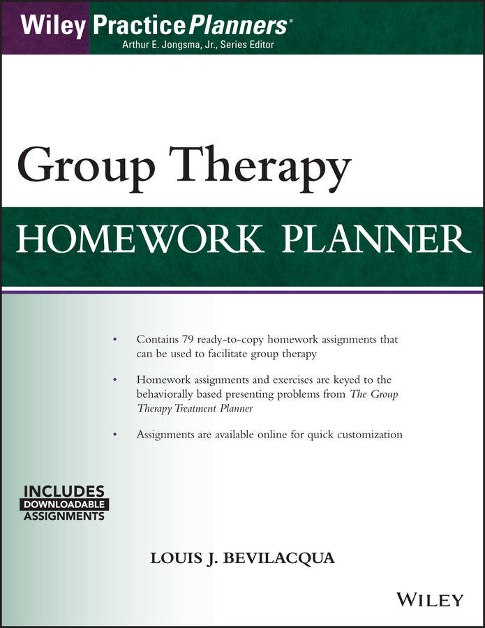 Group Therapy Homework Planner | Zookal Textbooks | Zookal Textbooks
