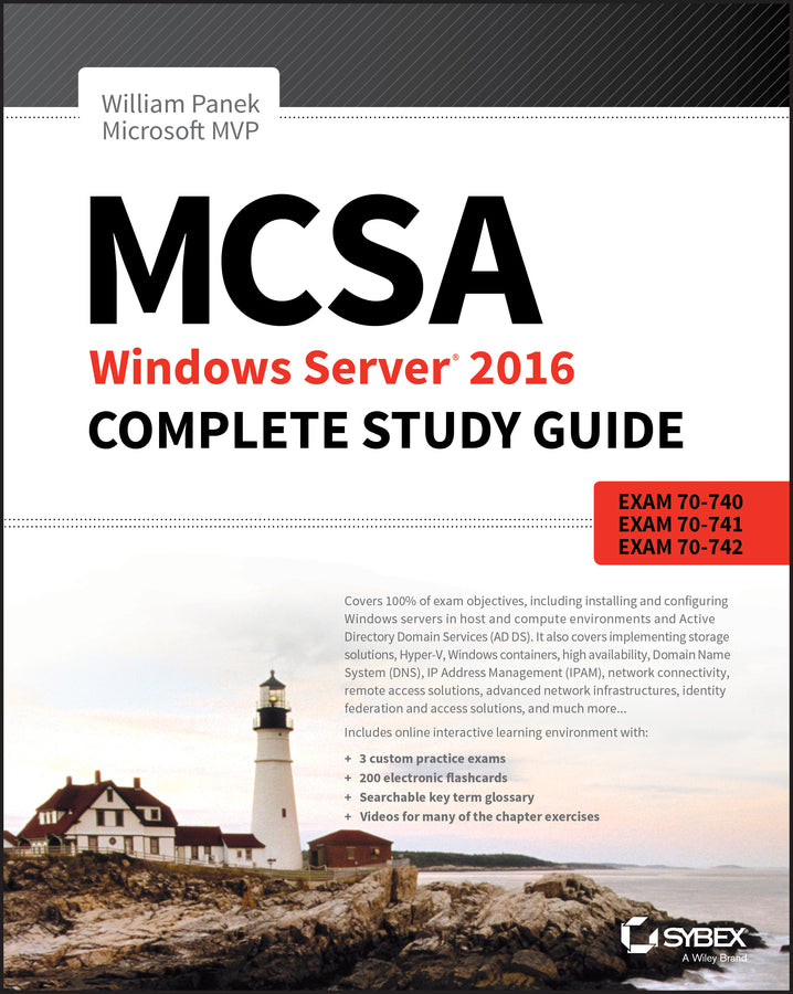 MCSA Windows Server 2016 Complete Study Guide | Zookal Textbooks | Zookal Textbooks