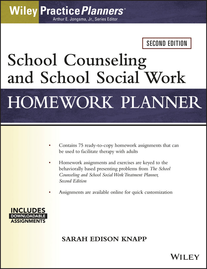 School Counseling and Social Work Homework Planner (W/ Download) | Zookal Textbooks | Zookal Textbooks
