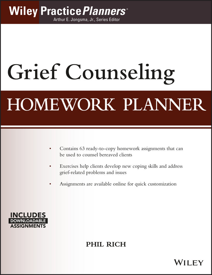 Grief Counseling Homework Planner | Zookal Textbooks | Zookal Textbooks