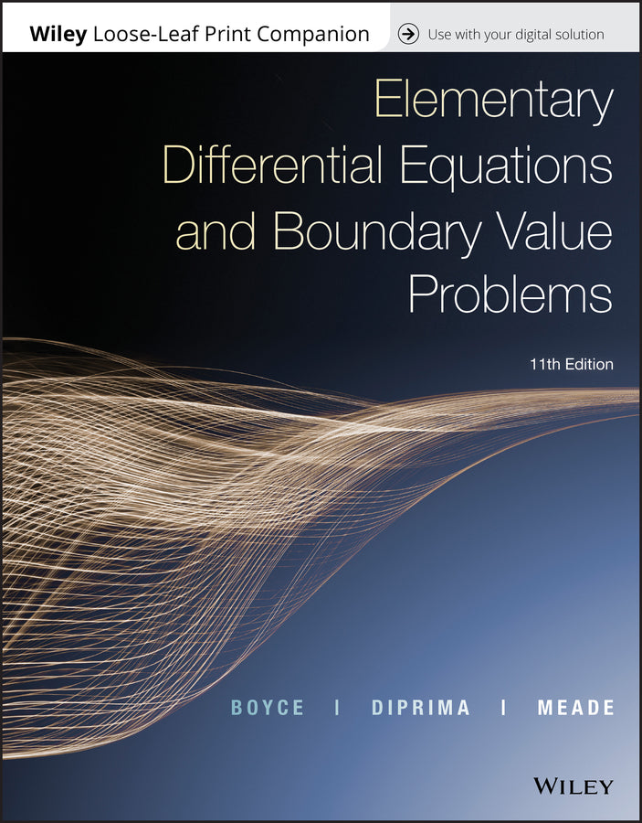 Elementary Differential Equations and Boundary Value Problems | Zookal Textbooks | Zookal Textbooks