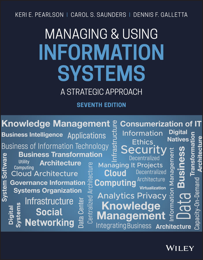 Managing and Using Information Systems | Zookal Textbooks | Zookal Textbooks