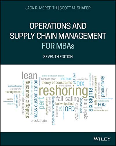 Operations and Supply Chain Management for MBAs | Zookal Textbooks | Zookal Textbooks