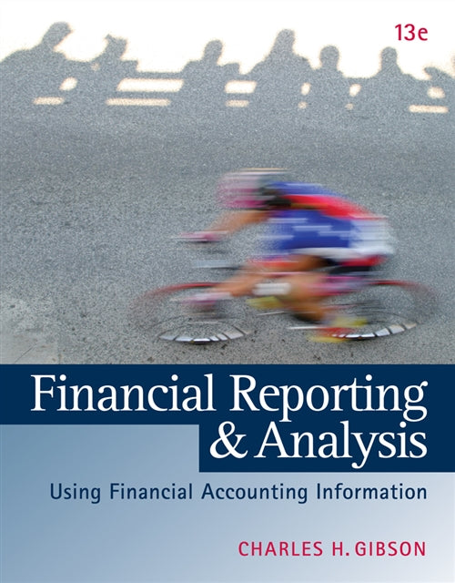  Financial Reporting and Analysis (with ThomsonONE Printed Access Card) | Zookal Textbooks | Zookal Textbooks