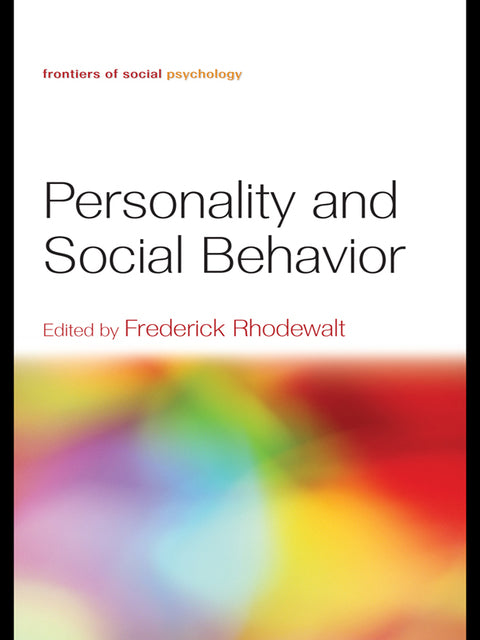 Personality and Social Behavior | Zookal Textbooks | Zookal Textbooks