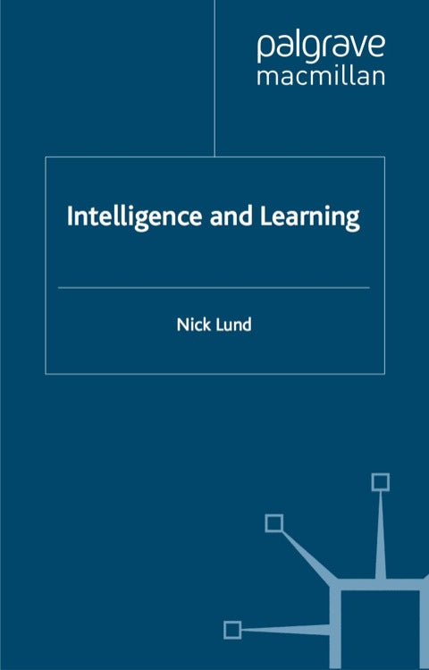 Intelligence and Learning | Zookal Textbooks | Zookal Textbooks