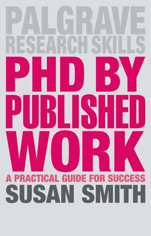 PhD by Published Work | Zookal Textbooks | Zookal Textbooks