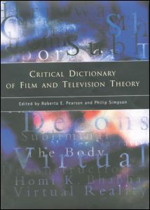 Critical Dictionary of Film and Television Theory | Zookal Textbooks | Zookal Textbooks