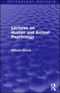 Lectures on Human and Animal Psychology | Zookal Textbooks | Zookal Textbooks