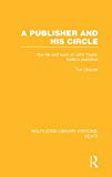 A Publisher and his Circle | Zookal Textbooks | Zookal Textbooks