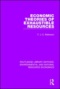 Economic Theories of Exhaustible Resources | Zookal Textbooks | Zookal Textbooks