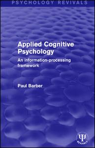 Applied Cognitive Psychology | Zookal Textbooks | Zookal Textbooks