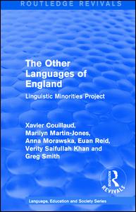Routledge Revivals: The Other Languages of England (1985) | Zookal Textbooks | Zookal Textbooks