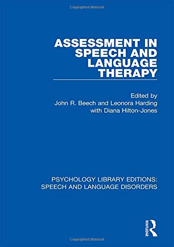Assessment in Speech and Language Therapy | Zookal Textbooks | Zookal Textbooks