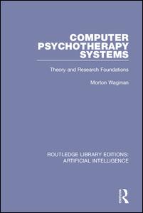 Computer Psychotherapy Systems | Zookal Textbooks | Zookal Textbooks