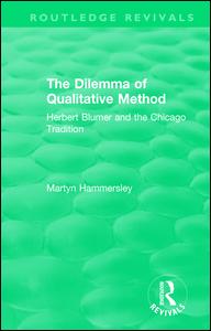 Routledge Revivals: The Dilemma of Qualitative Method (1989) | Zookal Textbooks | Zookal Textbooks