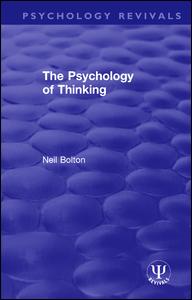 The Psychology of Thinking | Zookal Textbooks | Zookal Textbooks