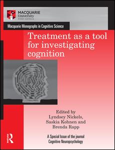Treatment as a tool for investigating cognition | Zookal Textbooks | Zookal Textbooks