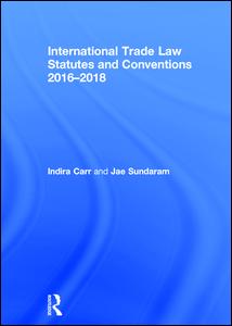 International Trade Law Statutes and Conventions 2016-2018 | Zookal Textbooks | Zookal Textbooks