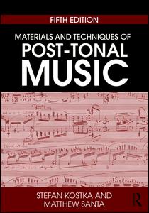 Materials and Techniques of Post-Tonal Music | Zookal Textbooks | Zookal Textbooks