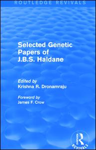 Selected Genetic Papers of J.B.S. Haldane (Routledge Revivals) | Zookal Textbooks | Zookal Textbooks