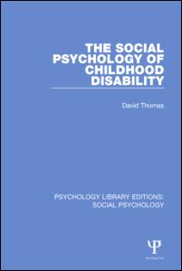 The Social Psychology of Childhood Disability | Zookal Textbooks | Zookal Textbooks