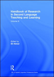 Handbook of Research in Second Language Teaching and Learning | Zookal Textbooks | Zookal Textbooks