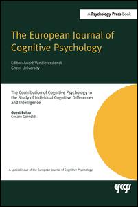 The Contribution of Cognitive Psychology to the Study of Individual Cognitive Differences and Intelligence | Zookal Textbooks | Zookal Textbooks