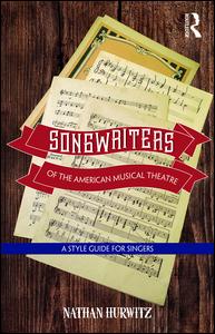 Songwriters of the American Musical Theatre | Zookal Textbooks | Zookal Textbooks