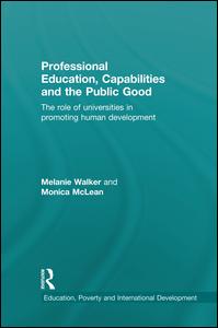 Professional Education, Capabilities and the Public Good | Zookal Textbooks | Zookal Textbooks