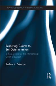 Resolving Claims to Self-Determination | Zookal Textbooks | Zookal Textbooks