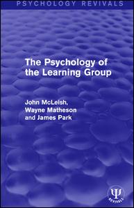 The Psychology of the Learning Group | Zookal Textbooks | Zookal Textbooks