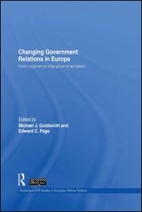 Changing Government Relations in Europe | Zookal Textbooks | Zookal Textbooks