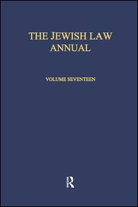 The Jewish Law Annual Volume 17 | Zookal Textbooks | Zookal Textbooks