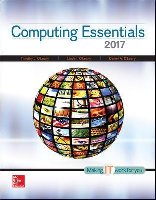Computing Essentials 2017 | Zookal Textbooks | Zookal Textbooks