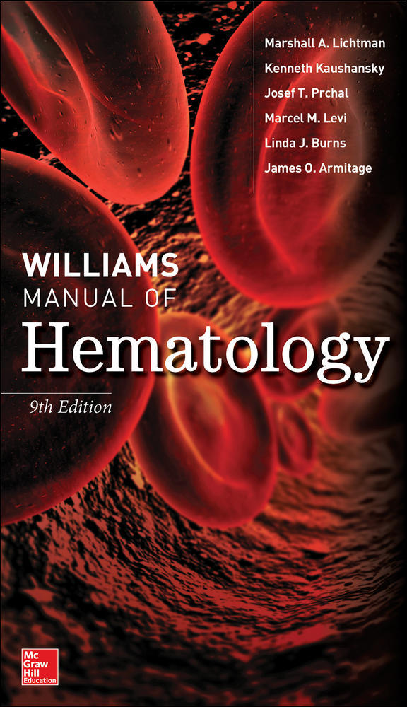 Williams Manual of Hematology, Ninth Edition | Zookal Textbooks | Zookal Textbooks