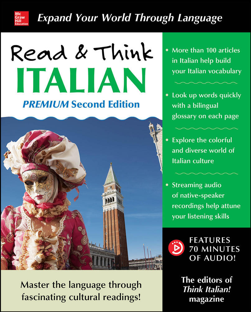 Read & Think Italian, Premium Second Edition | Zookal Textbooks | Zookal Textbooks
